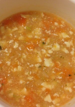 離乳食★野菜たっぷりトマト豆腐リゾット-レシピのメイン写真