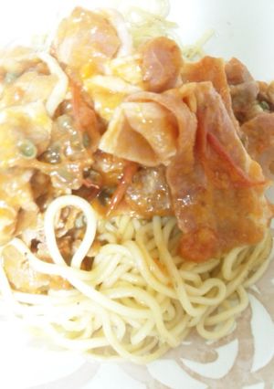 油そばの冷やし麻婆トマトあんかけ-レシピのメイン写真