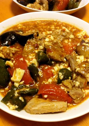 ゴロゴロ具材の麻婆豆腐-レシピのメイン写真