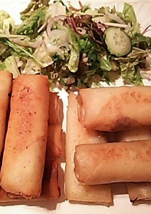 豚肉と山芋の春巻~梅風味~-レシピのメイン写真