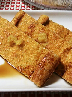 お揚げさんの生姜醤油味-レシピのメイン写真