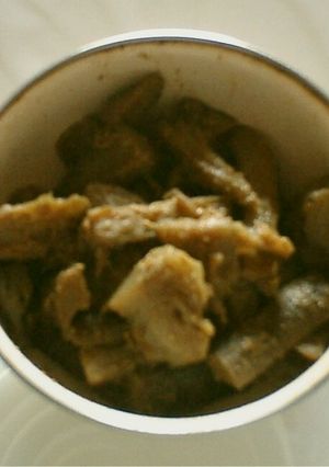 ごぼうの甘辛味噌煮-レシピのメイン写真