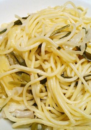簡単旨い◎アナゴの和風パスタ♬-レシピのメイン写真