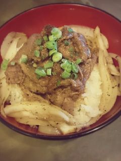 牛肉のバター炒め丼-レシピのメイン写真