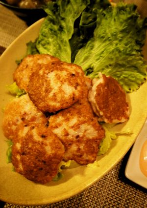 ふわふわイカバーグ-レシピのメイン写真