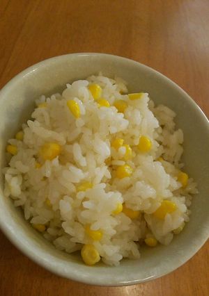 トウモロコシご飯-レシピのメイン写真