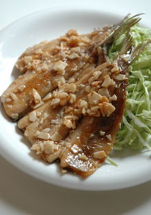 いわしのアーモンド焼き-レシピのメイン写真