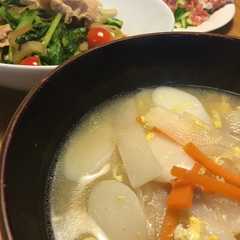 รูปของ 【ざっくりレシピ】残り野菜のトック