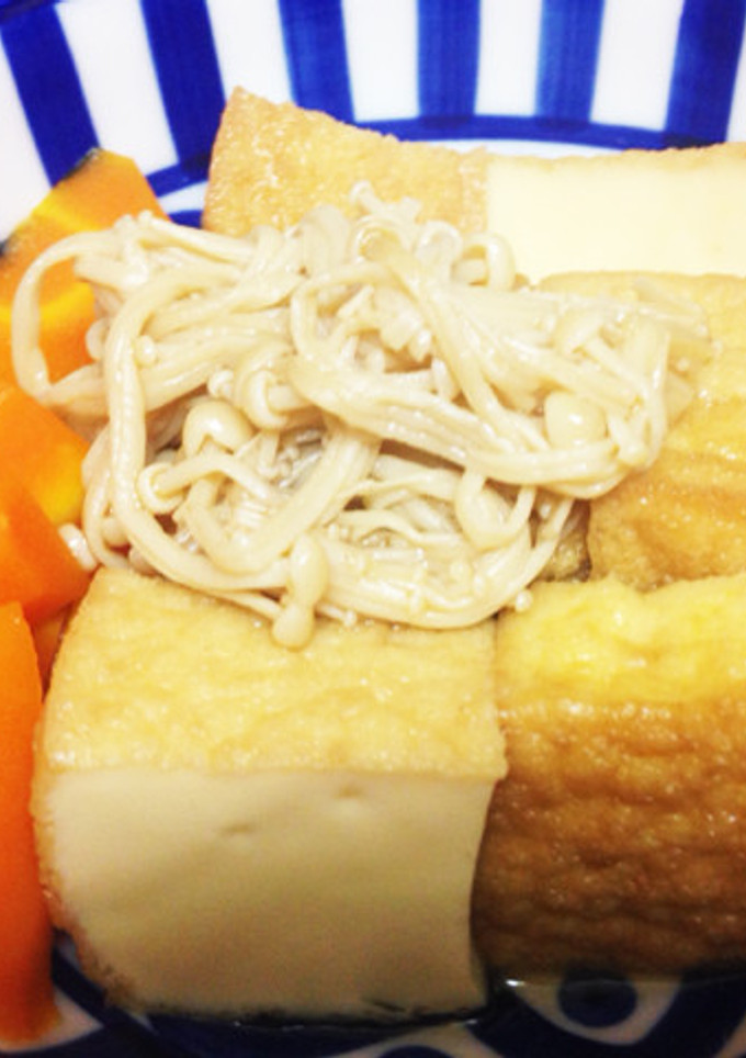 厚揚げとえのきの煮物-レシピのメイン写真