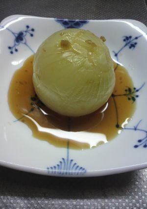 レンジで簡単!!まるごと玉葱。-レシピのメイン写真
