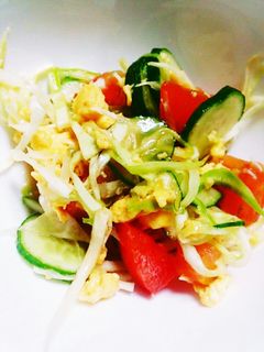 簡単☆スクランブルエッグサラダ-レシピのメイン写真