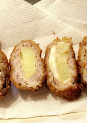 豚 こま肉 と チーズ カツレツ-レシピのメイン写真