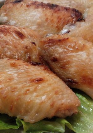魚焼グリルでジューシー♪手羽先の塩麹焼き-レシピのメイン写真