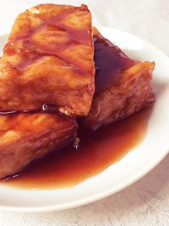 たった3分、揚げ出し豆腐♡風-レシピのメイン写真