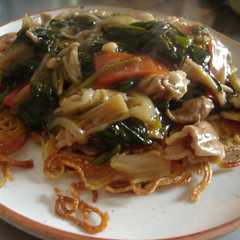 カリカリあんかけ中華麺♪-レシピのメイン写真