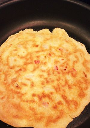 サクッふわっ!たこ焼き粉で簡単チヂミ♡-レシピのメイン写真