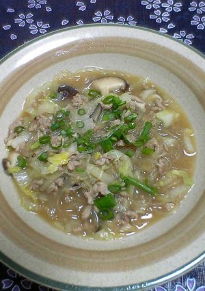 焼肉のタレで麻婆春雨-レシピのメイン写真