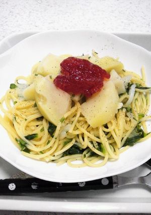 じゃがいもとすじこのパスタ♬-レシピのメイン写真