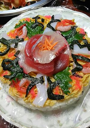 お寿司ケーキ-レシピのメイン写真