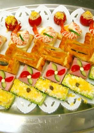 食卓を彩る☆前菜5種類盛り合わせ-レシピのメイン写真