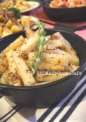 山芋のローズマリーペッパーソテー-レシピのメイン写真