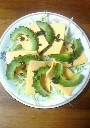 ゴーヤのカプレーゼ風-レシピのメイン写真