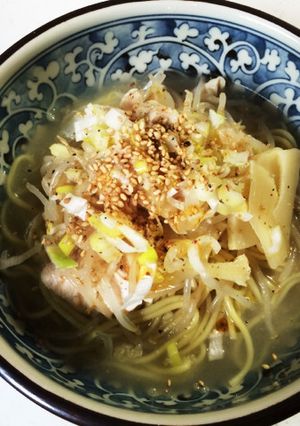 シャキシャキもやしの冷やし鶏そば-レシピのメイン写真