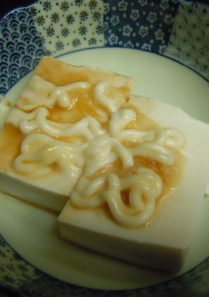 豆腐のマヨにんにくのせ-レシピのメイン写真