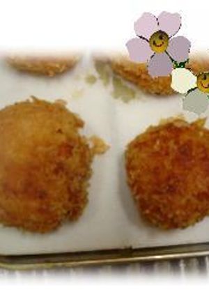 余りご飯で簡単!卵なしライスコロッケ♪-レシピのメイン写真