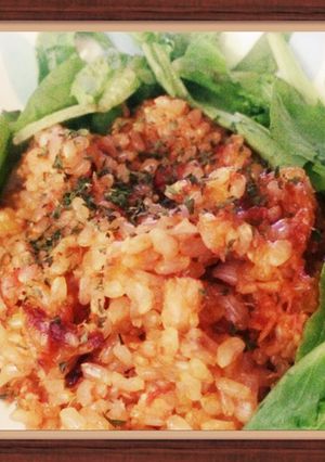 簡単楽チン☆ツナとトマトの玄米ゴハン-レシピのメイン写真
