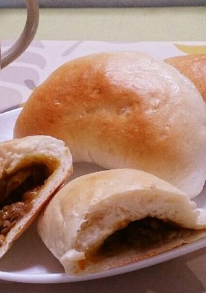 揚げない簡単カレーパン-レシピのメイン写真