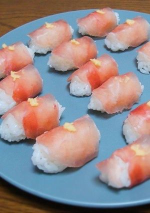 子供パーティ用★生ハムのお寿司-レシピのメイン写真
