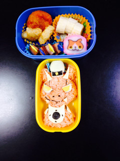 妖怪ウォッチ☆ロボりゅーくん☆キャラ弁-レシピのメイン写真