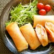 冷凍グラタンで簡単超クリーミーハム春巻き