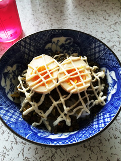 ズボラ!高菜味玉丼-レシピのメイン写真