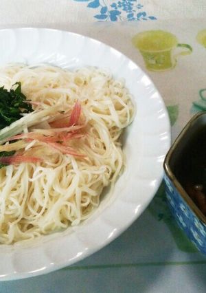 大人の茄子そうめん-レシピのメイン写真