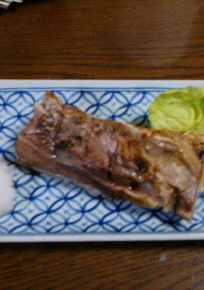 マグロのカマの塩焼き-レシピのメイン写真