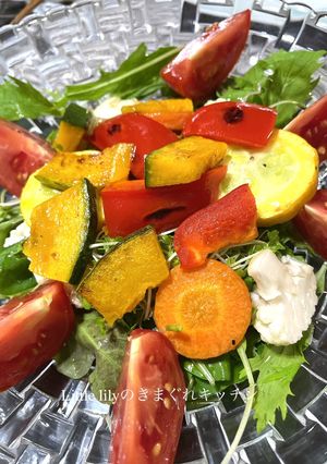 グリル野菜のサラダ-レシピのメイン写真