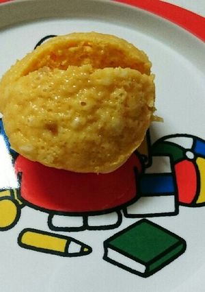 アレルギーっ子の離乳食かぼちゃ蒸しパン-レシピのメイン写真
