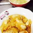 鶏肉のみぞれ煮&鶏皮スープ