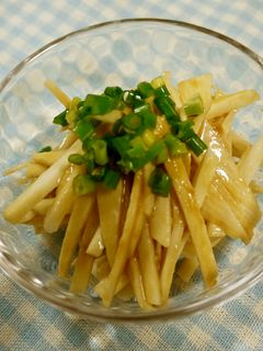 長芋のごま醤油ワサビ和え-レシピのメイン写真