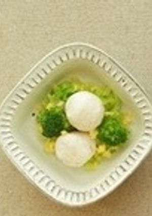 業務用介護食　かに入りだんごの彩りサラダ-レシピのメイン写真
