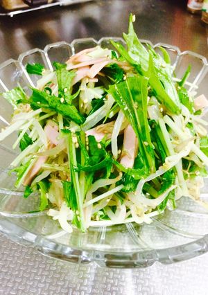 もやしと水菜のメチャ旨和え-レシピのメイン写真
