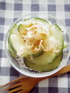 一番かんたん*青うりのおかか麺つゆ漬け*-レシピのメイン写真