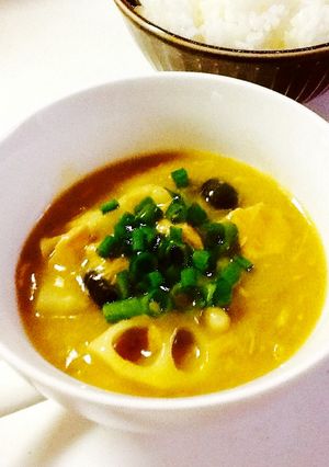 □ツナ缶で簡単に作る、和風カレー□-レシピのメイン写真