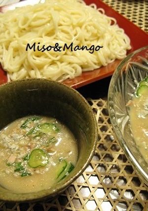 簡単冷や汁風うどん-レシピのメイン写真