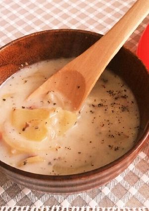 ♡朝食にジャーマンポテト風スープ ♡-レシピのメイン写真