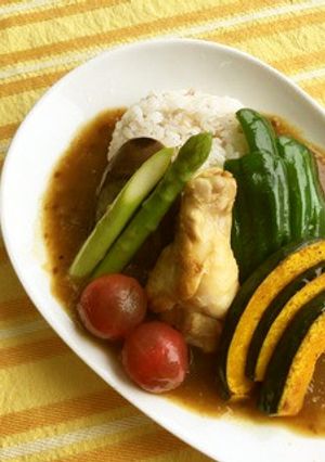 夏のスープカレー-レシピのメイン写真