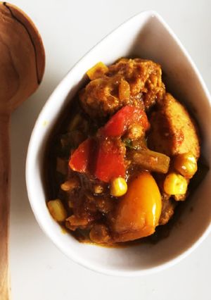 パパッと夏野菜カレー-レシピのメイン写真