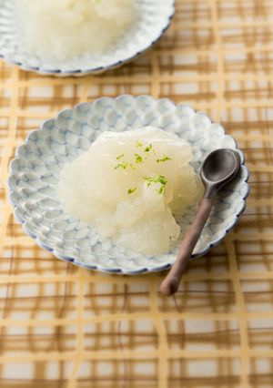 梨のしゃきしゃきジュレ風-レシピのメイン写真